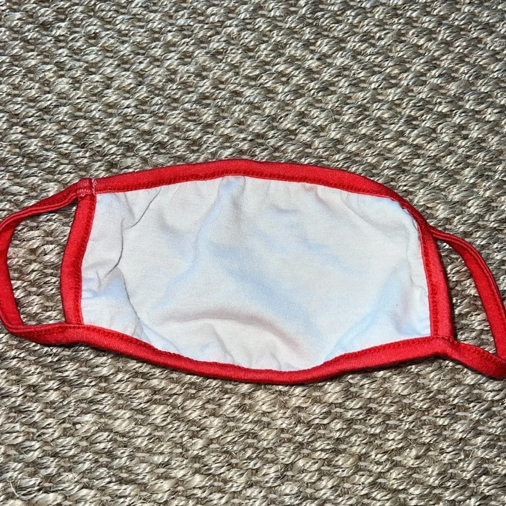 Christmas Candy Cane Holiday Face Mask